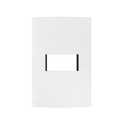 Placa de 1 Módulo color Blanco Leviton