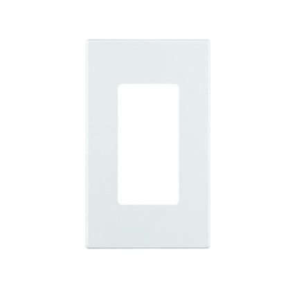 Placa de 1 Ventana Blanco Decora Plus Leviton
