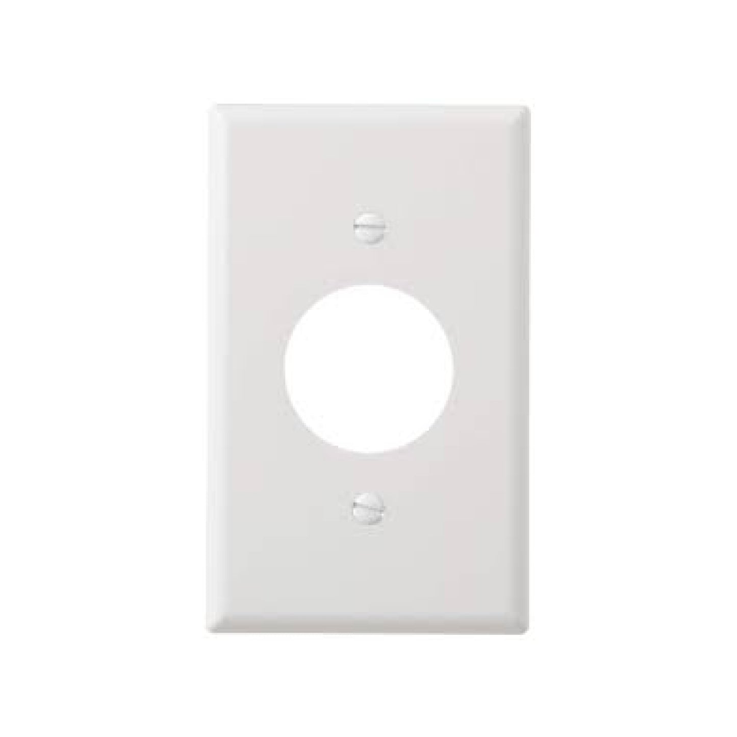 Placa para Contacto Redondo Blanco Leviton
