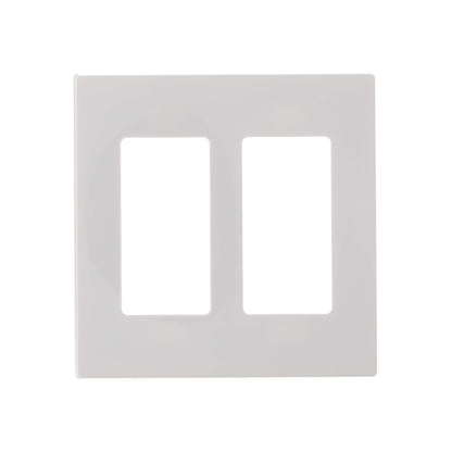 Placa 2 Unidades Blanco Decora Leviton