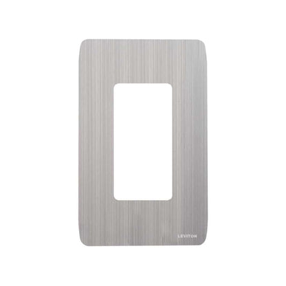 Placa de Acero Decora Leviton