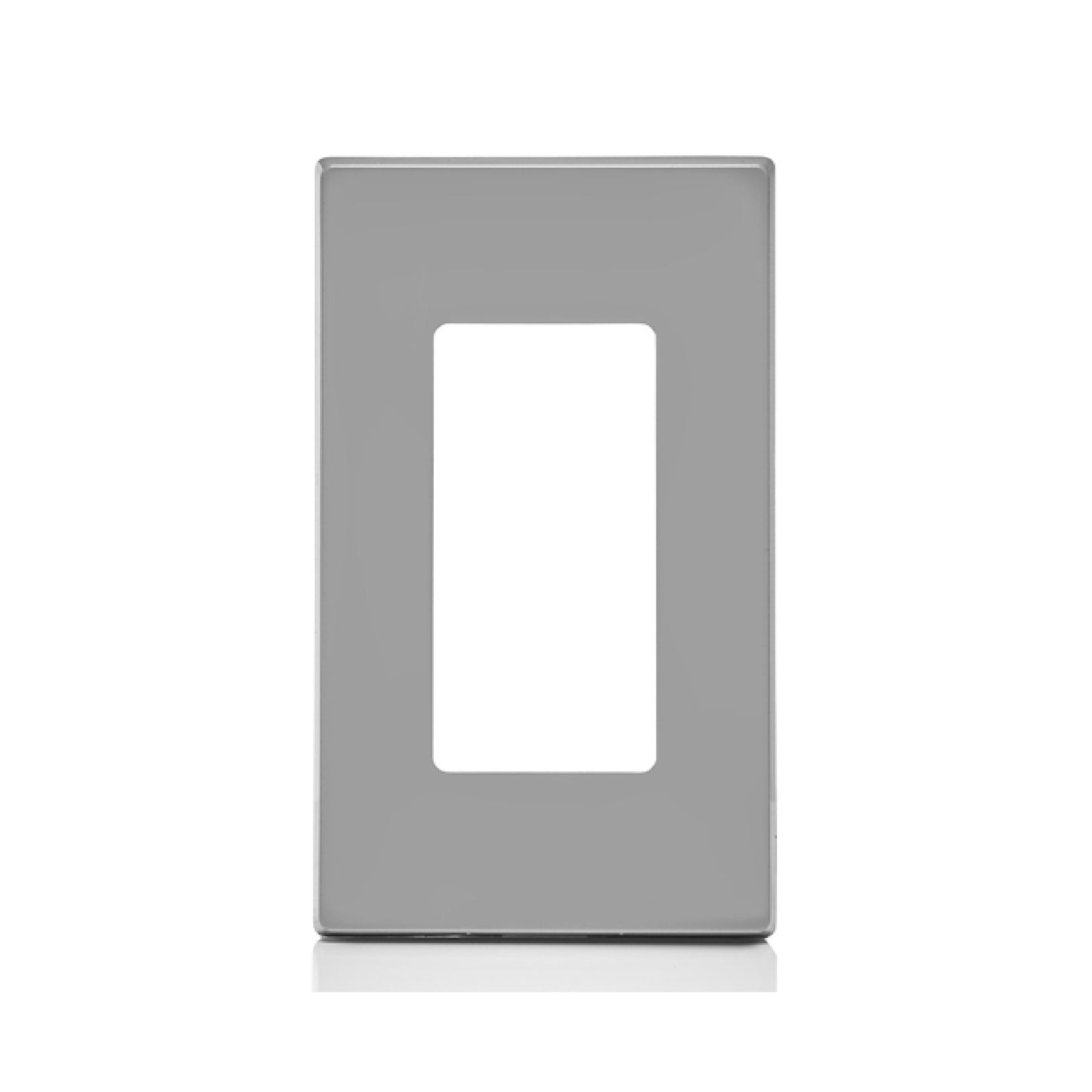 Placa 1 Unidad Gris Decora Plus Leviton
