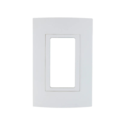 Placa para Contacto Dúplex GFCI Blanco Decora Leviton