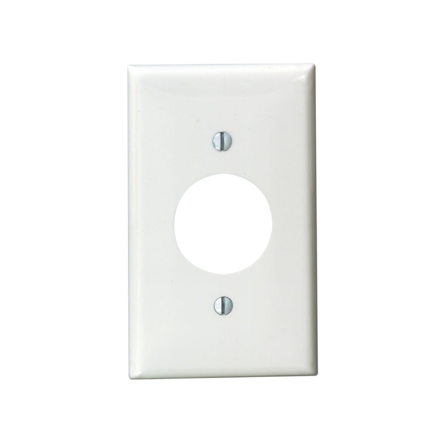 Placa para Contacto Redondo Blanco Leviton