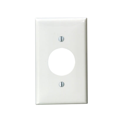 Placa para Contacto Redondo Blanco Leviton
