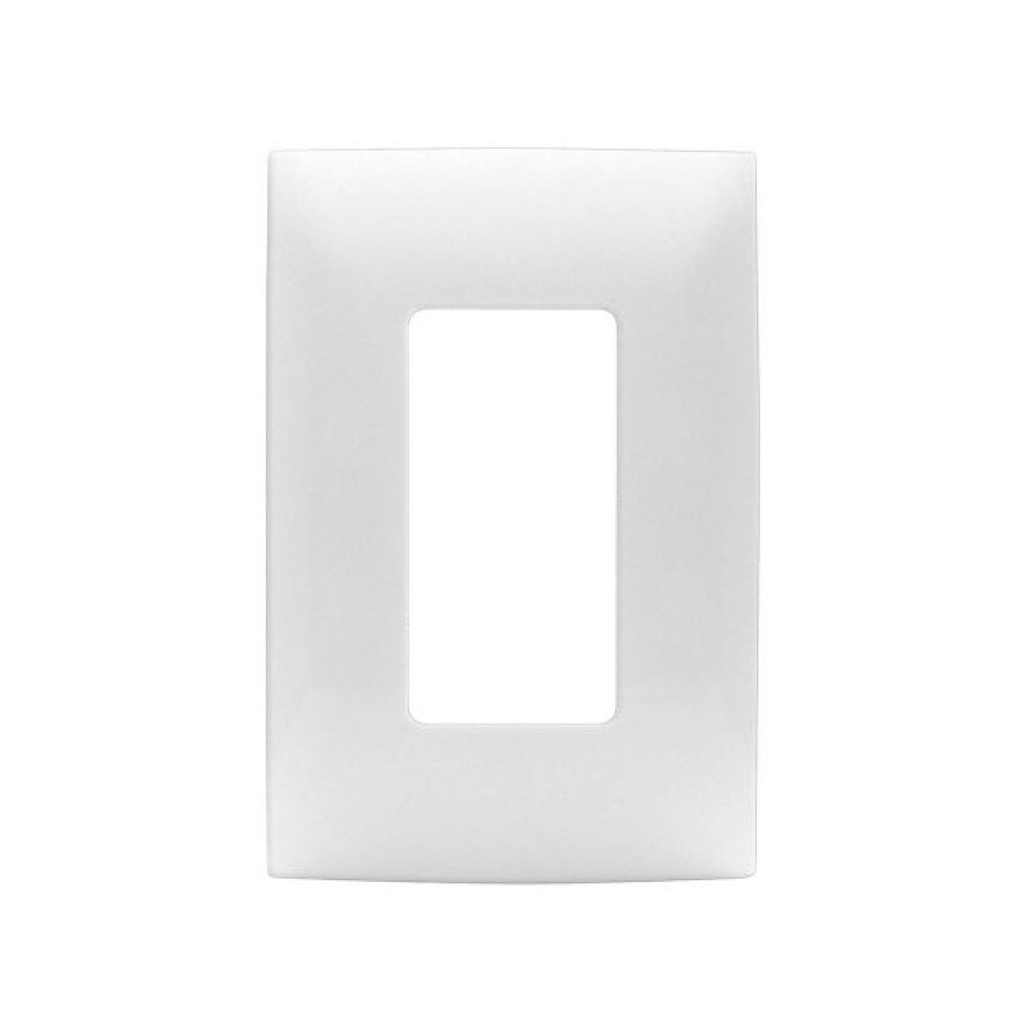 Placa para Contacto Falla a Tierra Blanco Línea Cien Leviton