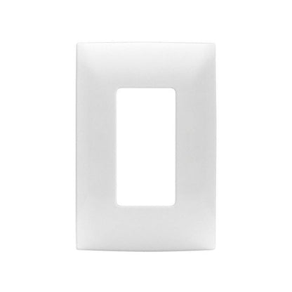 Placa para Contacto Falla a Tierra Blanco Línea Cien Leviton