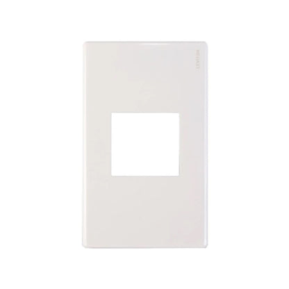 Placa de 1 Módulo 1/3 Blanco Stalo & Kristalo Leviton