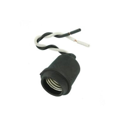 Soquet Incandescente 250V Color Negro Leviton