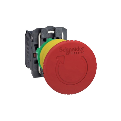 Parada de Emergencia 22 mm Rojo Schneider Electric XB5AS8445