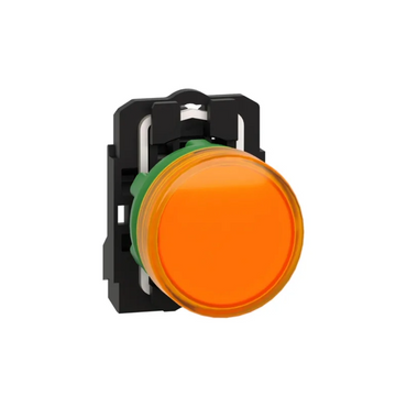 Piloto Luminoso Naranaja LED Redondo 22 mm IP65 Schneider Electric XB5AVG5