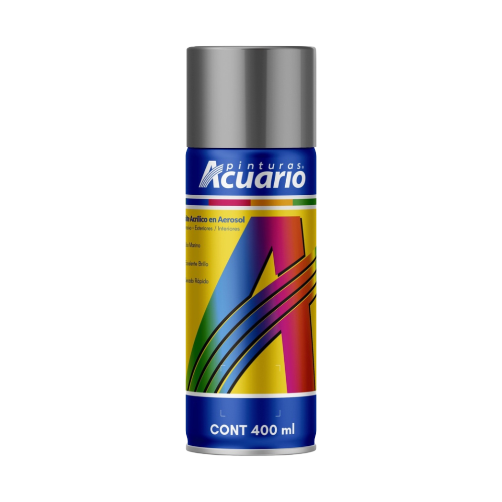 Pintura en Aerosol 400 ml Gris Acuario