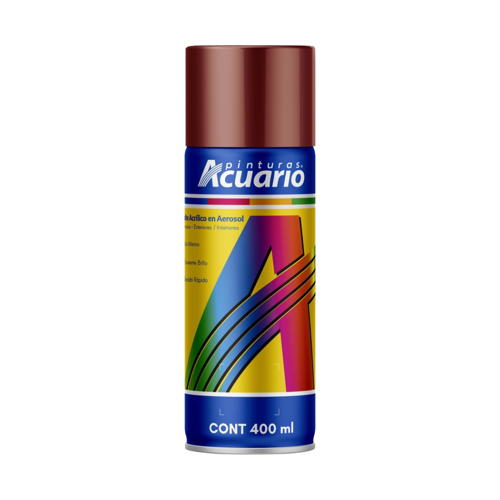 Pintura en Aerosol 400 ml Rojo Oxido Acuario