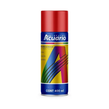 Pintura en Aerosol 400 ml Rojo Tomate Acuario