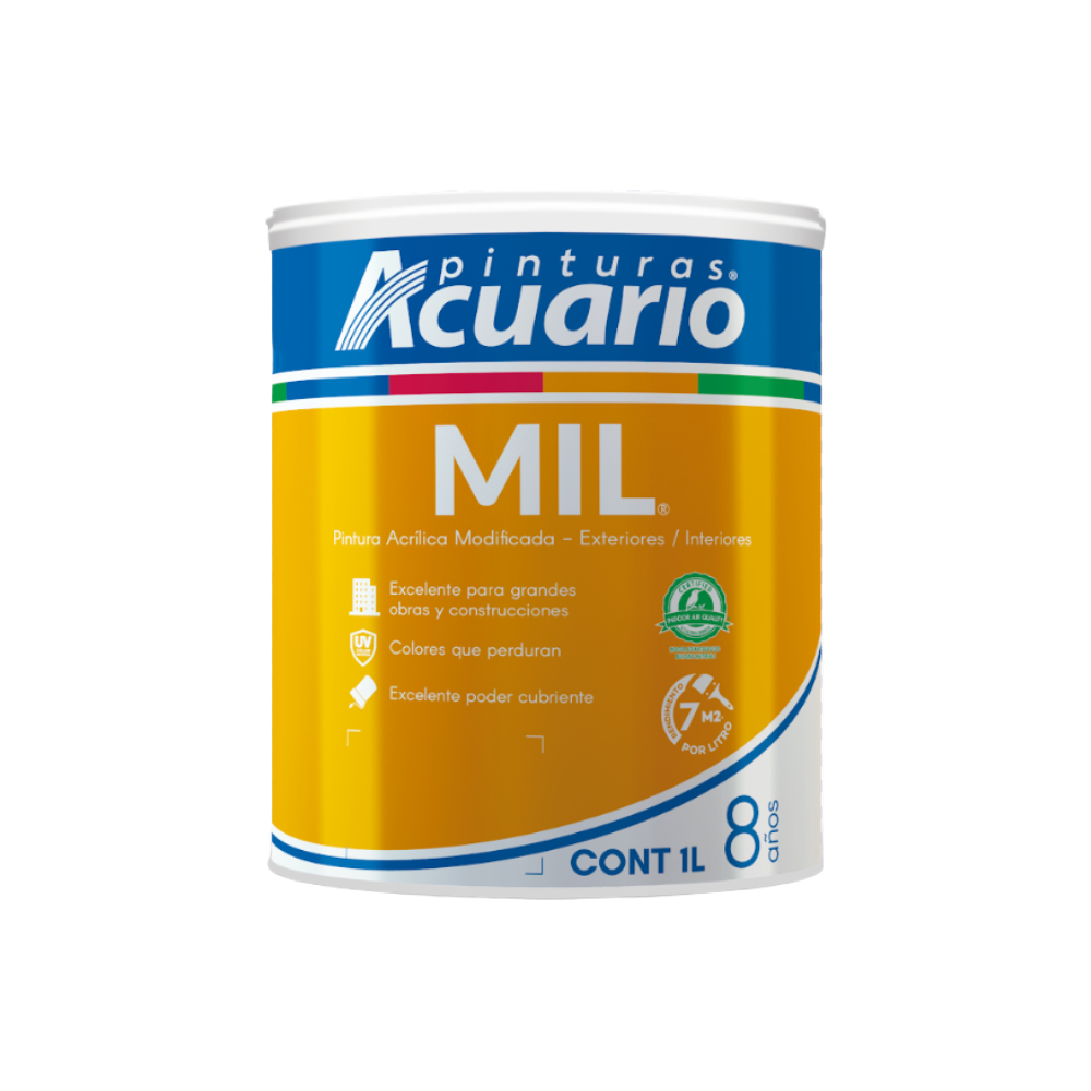 Pintura Blanca Cover 1000 1 L Acuario