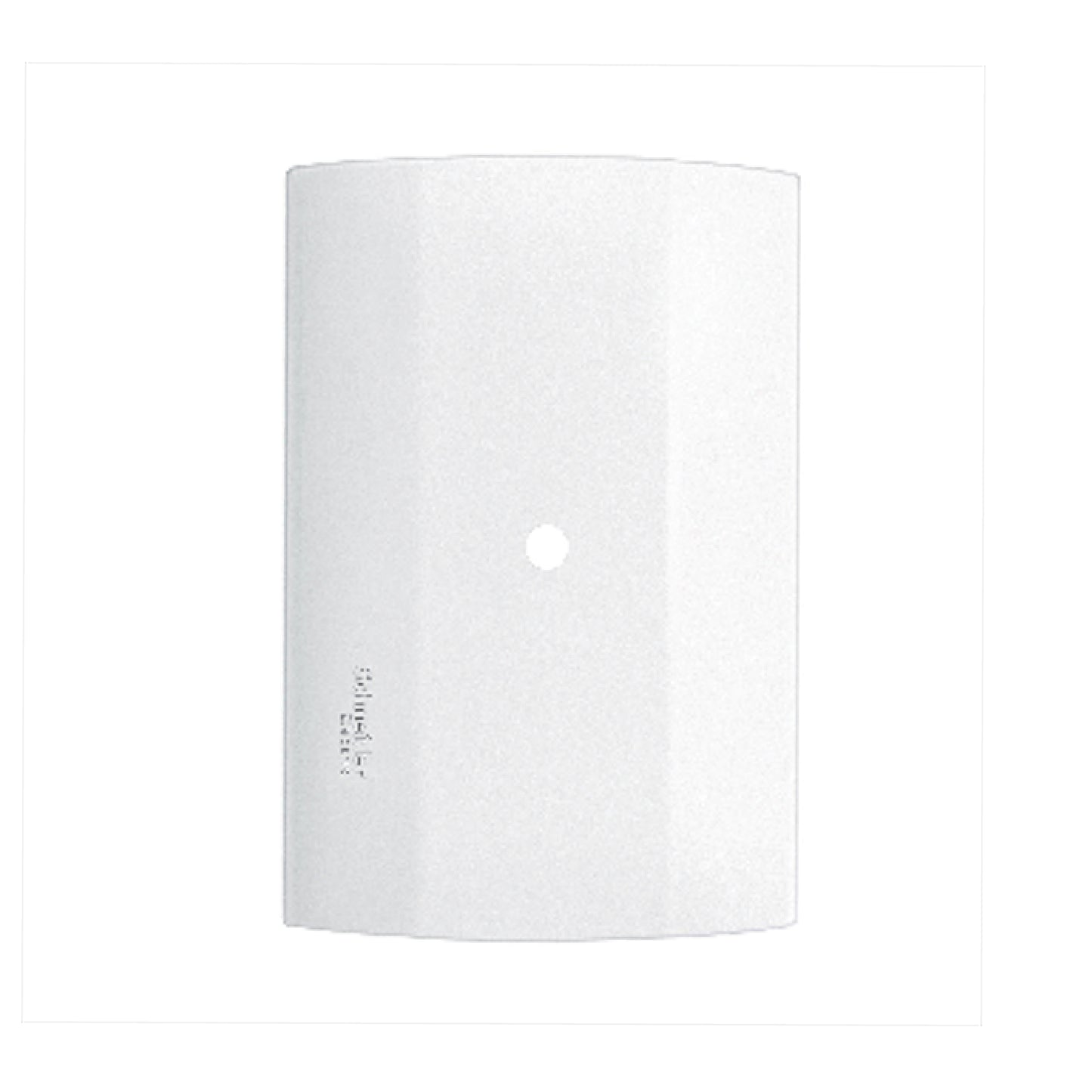 Placa Ciega con Salida de Cable color Blanco Marisio Schneider Electric MWD37190