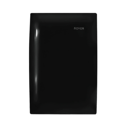 Placa ciega color Negro Royer