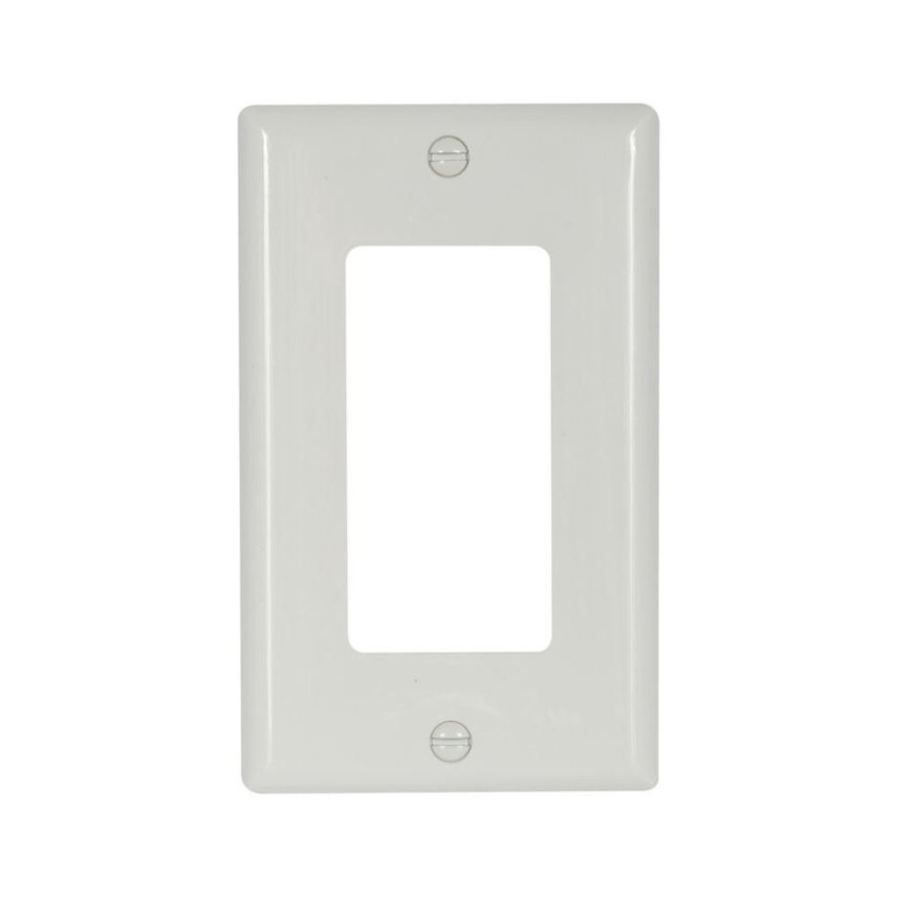 Placa de 1 Módulo Blanco Arrow Hart