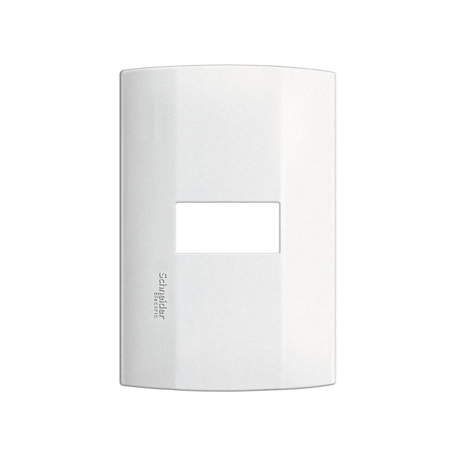 Placa de 1 Módulo color Blanco Marisio Schneider Electric MWD37110