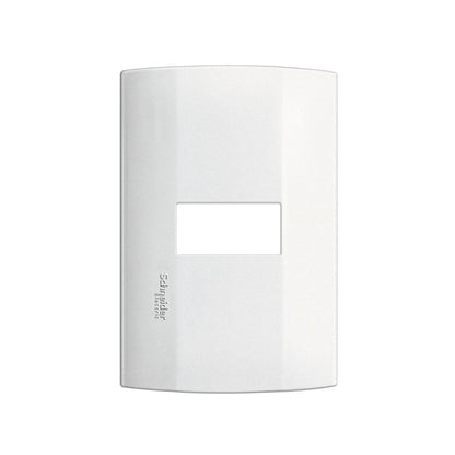 Placa de 1 Módulo color Blanco Marisio Schneider Electric MWD37110