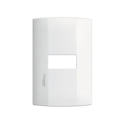 Placa de 1 Módulo color Blanco Marisio Schneider Electric MWD130617221