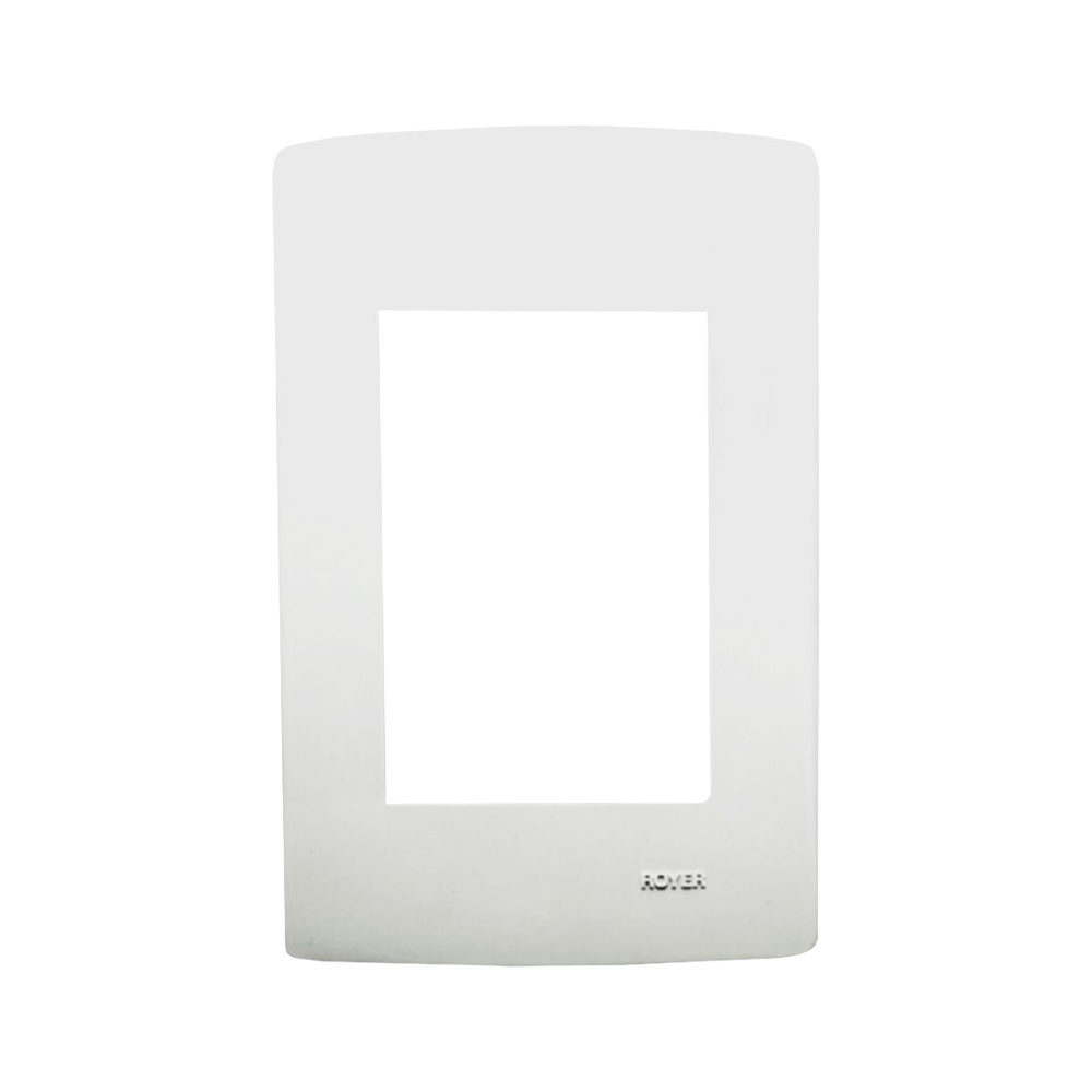 Placa de 3 módulos Blanco Royer
