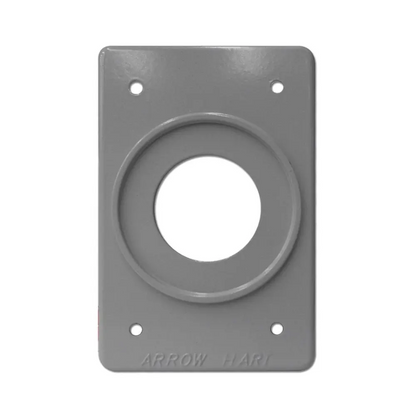 Placa industrial perforada 35mm Gris Arrow Hart Eaton