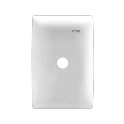 Placa salida de cables color Blanco Royer 100 Eaton