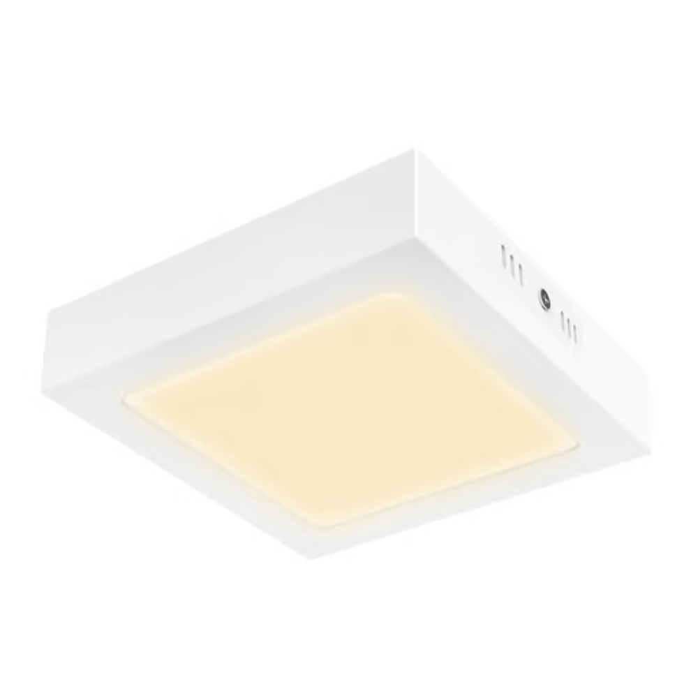 Plafón LED Luz Cálida 12W Blanco Tecnolite