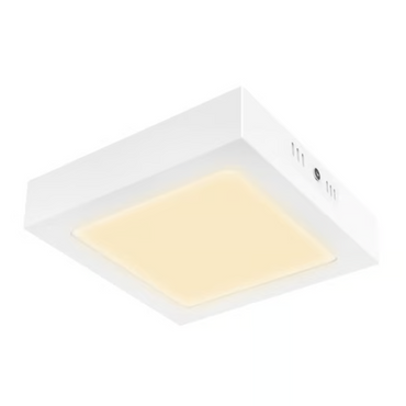 Plafón LED Luz Cálida 12W Blanco Tecnolite
