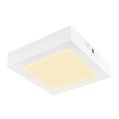 Plafón LED Luz Cálida 12W Blanco Tecnolite