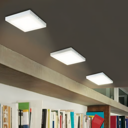Plafón LED Luz Cálida 12W Blanco Tecnolite