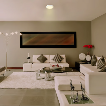 Plafón LED Luz cálida 24W Blanco Ankaa IV Tecnolite
