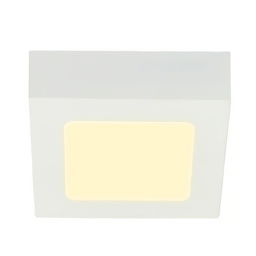 Plafón LED Luz Cálida 6W Blanco Algedi Tecnolite