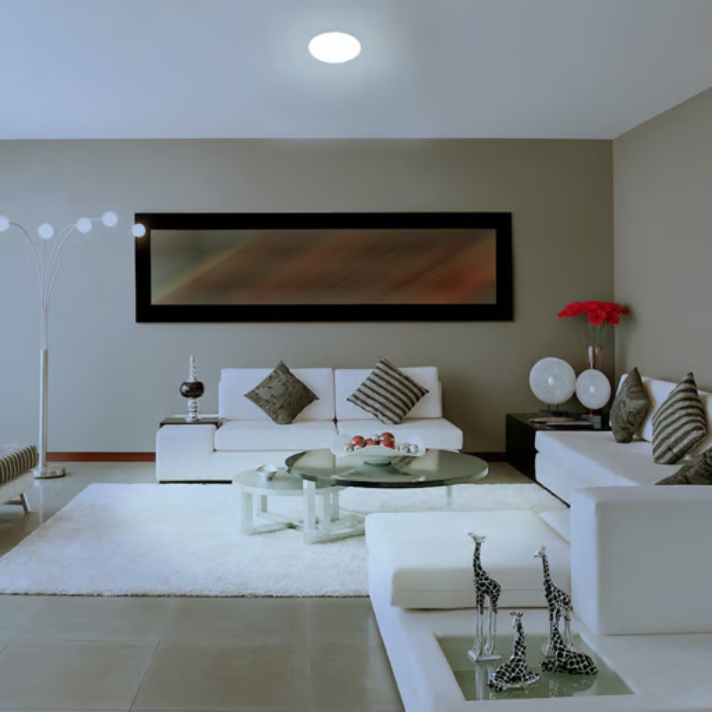 Plafón LED Luz Fría 12W Blanco Tecnolite