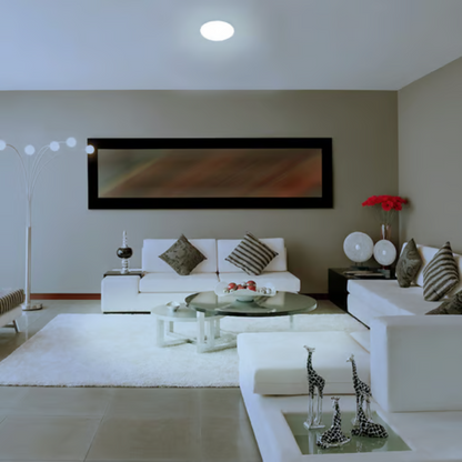 Plafón LED Luz Fría 12W Blanco Tecnolite