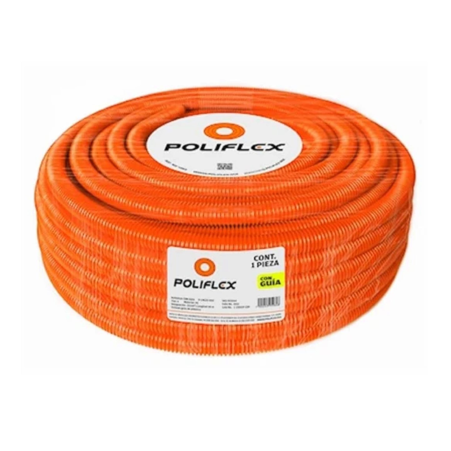 Poliducto Naranja sin guía 3/4" 200m sin Guia Poliflex
