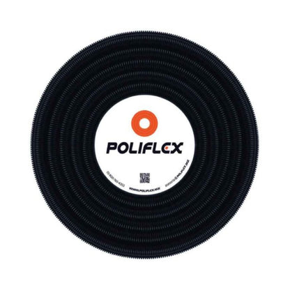 Poliducto Negro Automotriz ranurado 3/8" 50m Poliflex