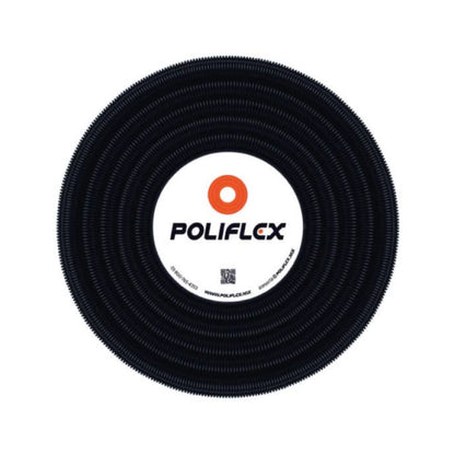 Poliducto Negro automotriz ranurado 3/4" 50m Poliflex