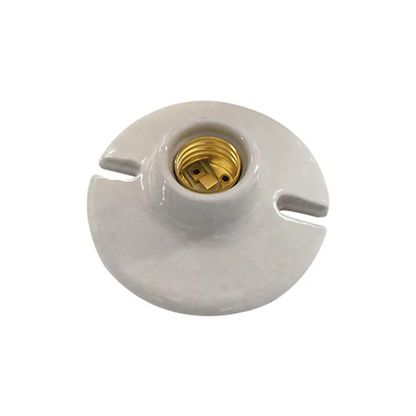 Portalámpara de cerámica Blanca E27 250V 660W Royer