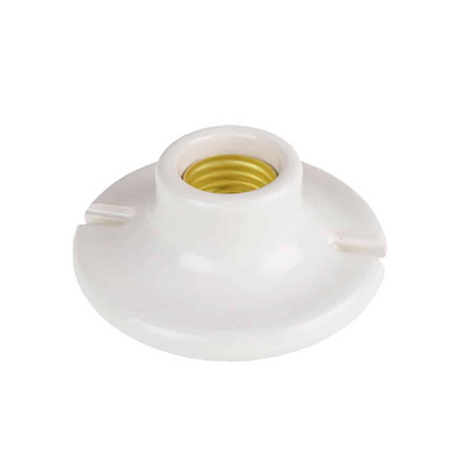 Portalámparas redondo Blanco 83mm 250VCA 660W Eaton