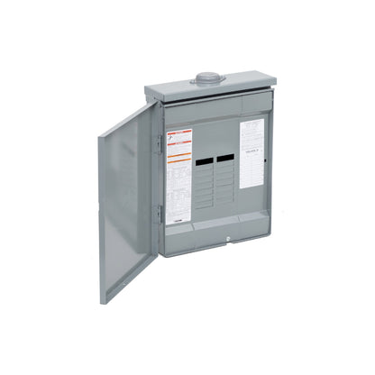 Centro de Carga QO Square D 125A 1F 12P NEMA 3R con Barra a Tierra y Neutro Schnieder Electric QO112L125PGRB