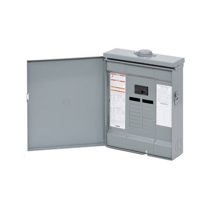 Centro de Carga QO Interruptor Principal 100 A, 1 F, 3H 12 Espacios, NEMA3R, Pon Schneider Electric QO112M100PRB