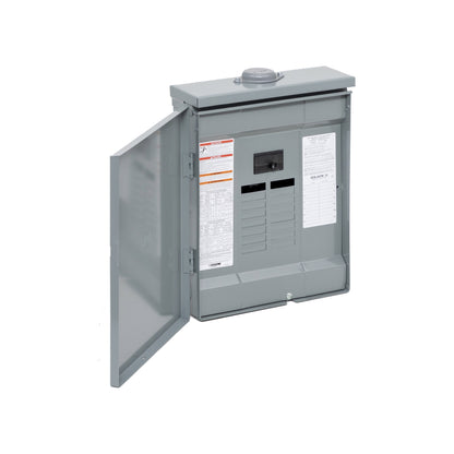 Centro de Carga QO Interruptor Principal 100 A, 1 F, 3H 12 Espacios, NEMA3R, Pon Schneider Electric QO112M100PRB