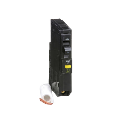 Interruptor Termoagnético 1 Polo 20 A con Protección Falla a Tierra Square D Enchufable Schneider Electric QO120GFI