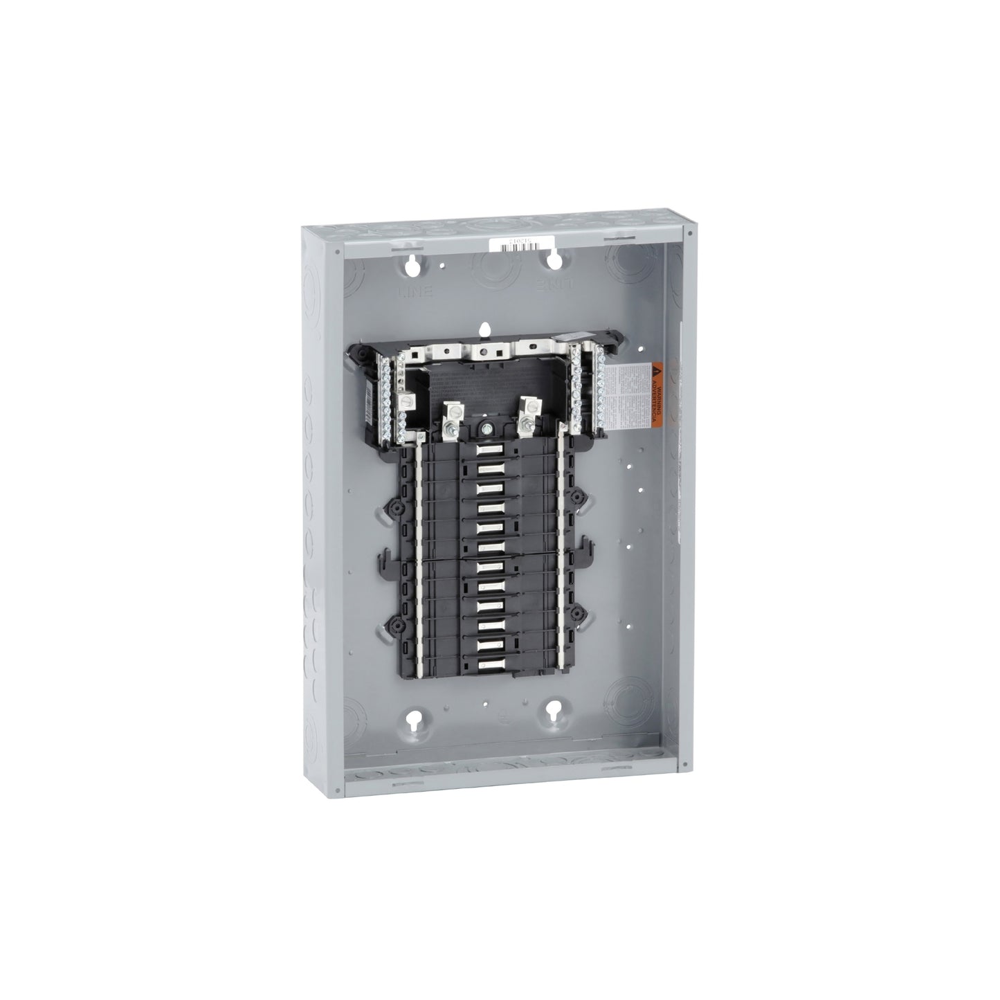 Centro de Carga QO Square D 125A 1F 24P NEMA1 con Barra a Tierra y Neutro Schneider Electric QO124L125PG