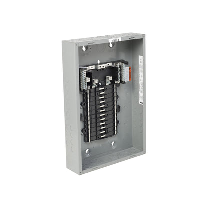 Centro de Carga QO Square D 125A 1F 24P NEMA1 con Barra a Tierra y Neutro Schneider Electric QO124L125PG