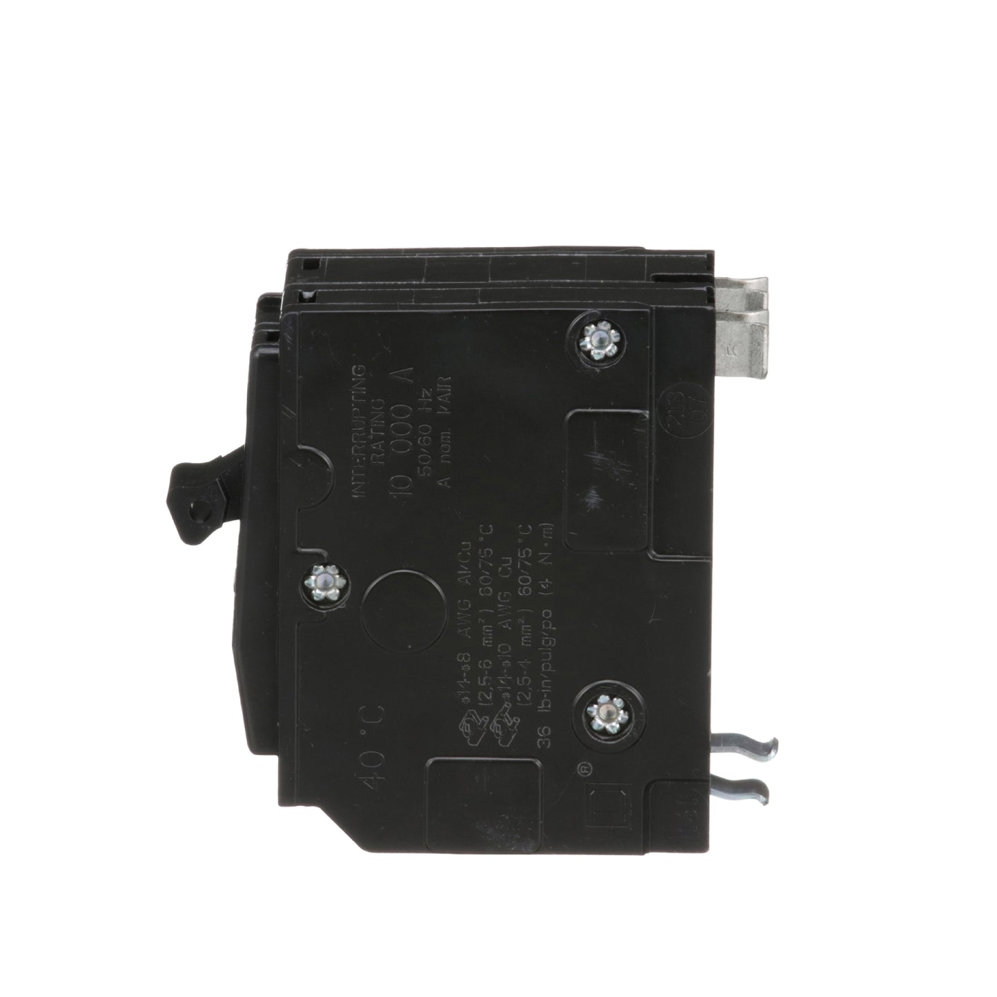Interruptor Termomagnético 2 Polos 10 A Square D Enchufable Schneider Electric QO210