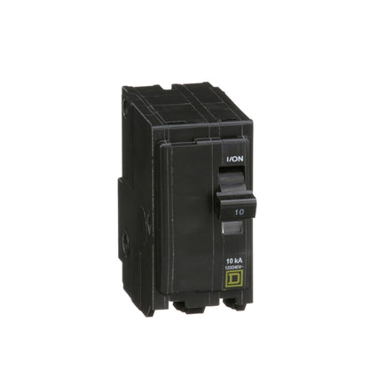 Interruptor Termomagnético 2 Polos 10 A Square D Enchufable Schneider Electric QO210
