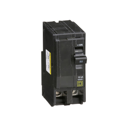 Interruptor Termomagnético 2 Polos 80 A Square D Enchufable Schneider Electric QO280